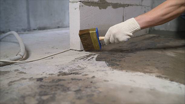SJ Waterproofing Pros Basement Waterproofing coverage map for Lexington, VA and surrounding area